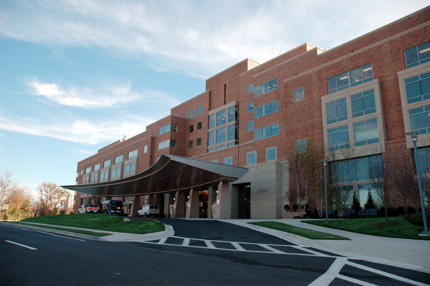 Hospital building exterior